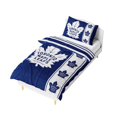 NHL, mikroplyšové, postelné, obliečky, TORONTO, MAPLE, LEAFS, BELT